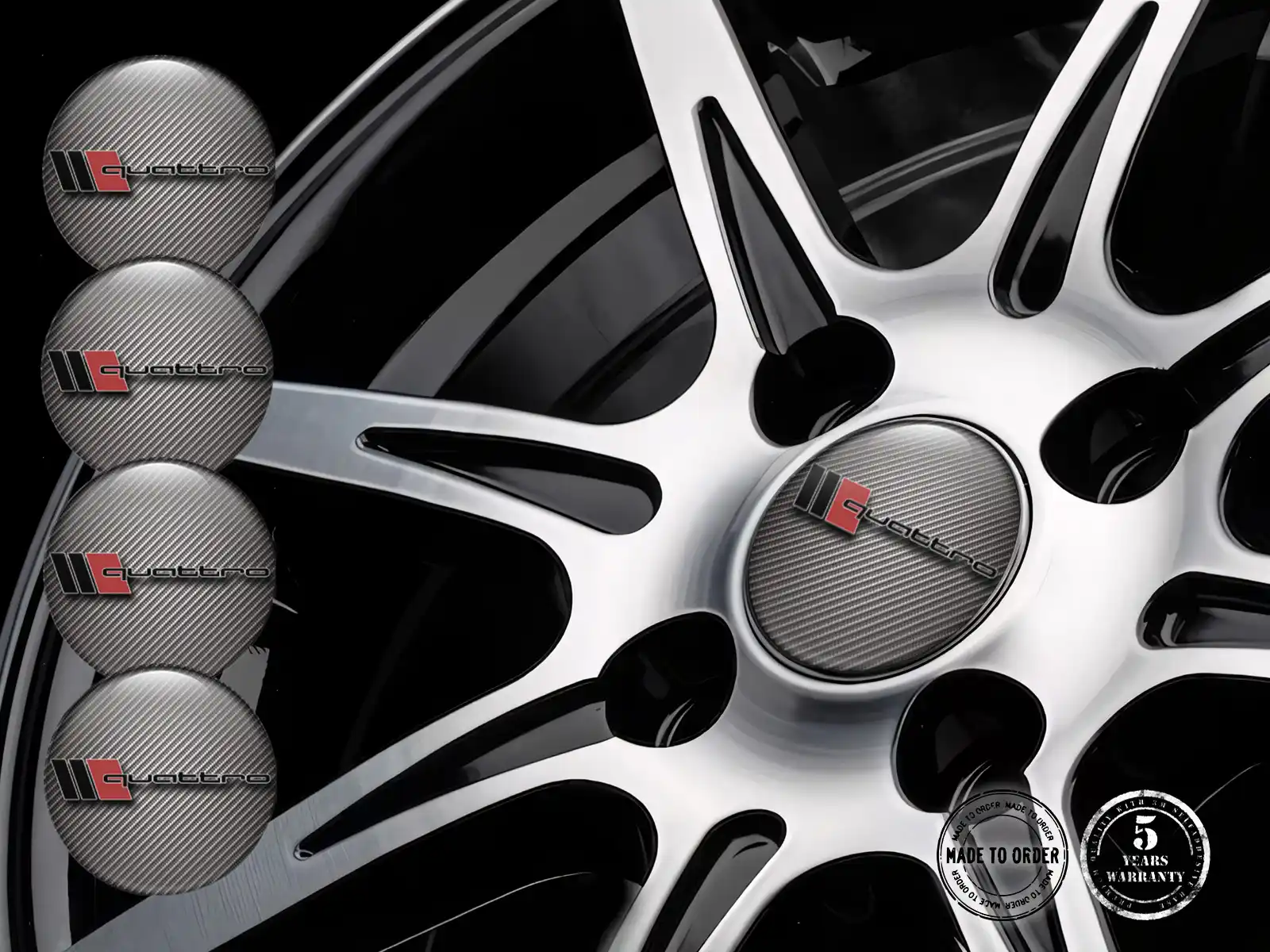 Wheel Badge Limited Racing Domed Style